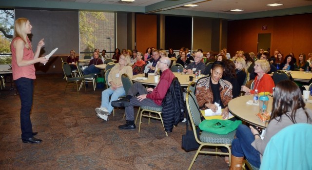Author Bonnie Jo Campbell at the 2015 Rochester Writers' Conference